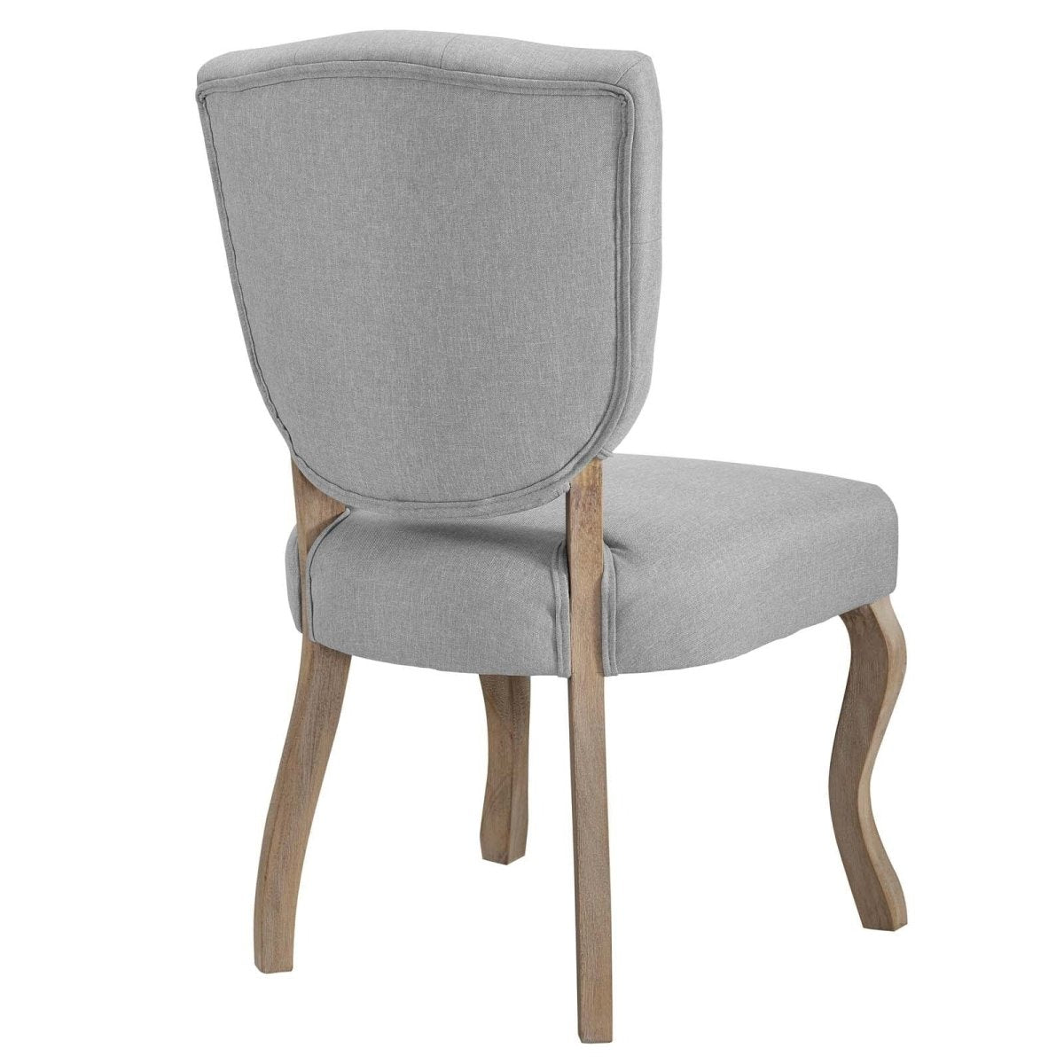 Set of 2 Button Tufted Velvet Vintage French Dining Side Chairs - Dining Chairs available at Alpine Outlets in Denver
