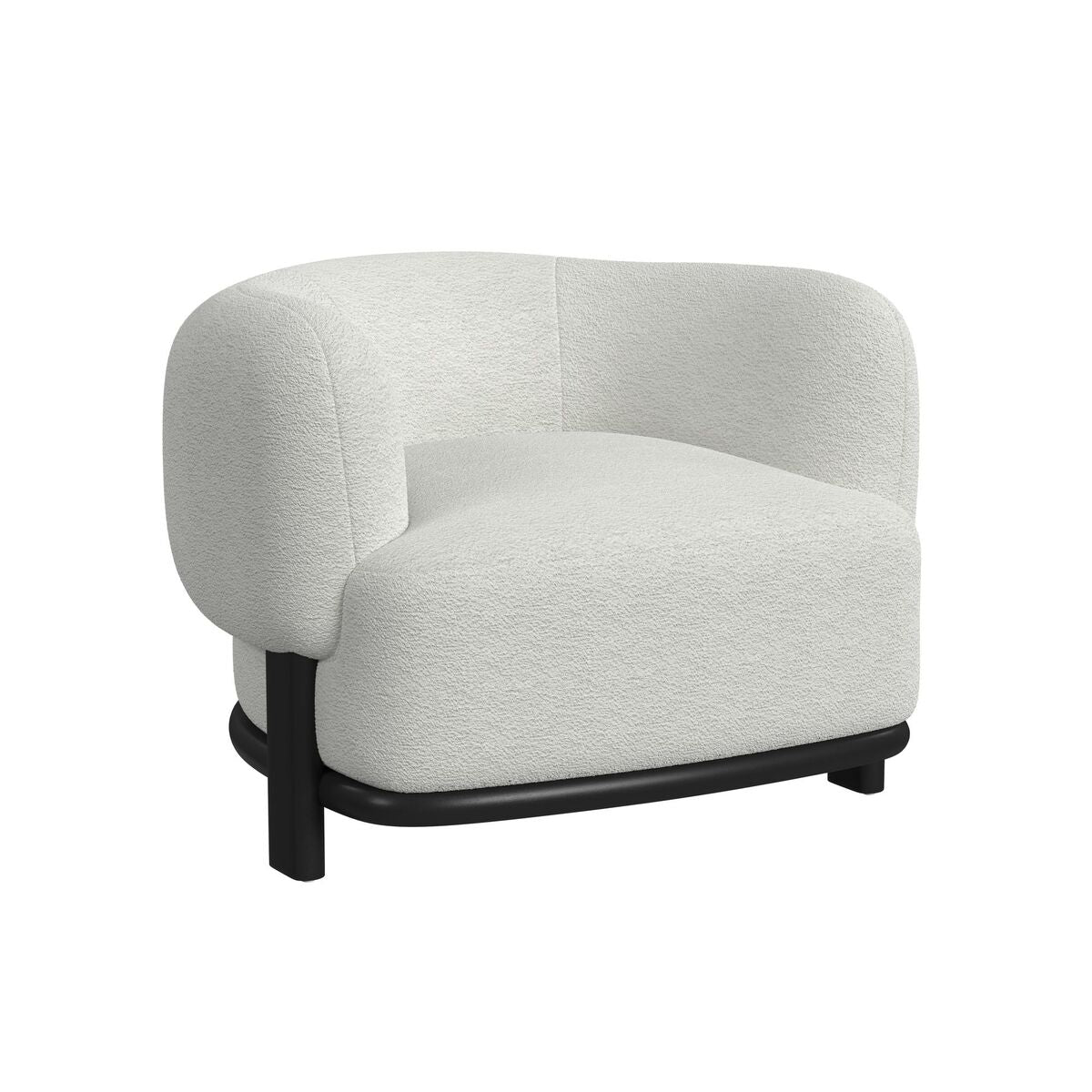 Sevilla Accent Chair in Penny White