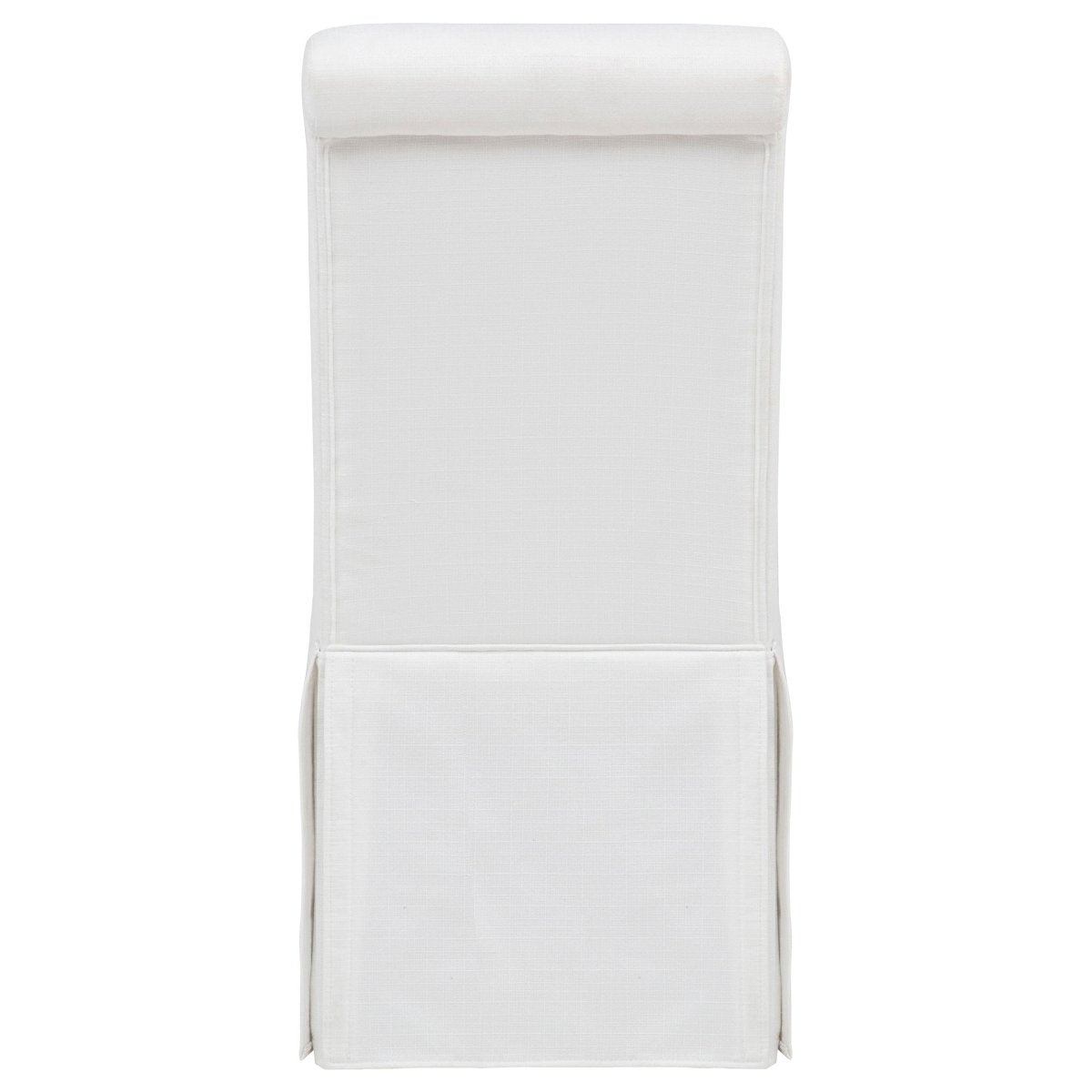 Shawna White Upholstered Skirted Side Chair, Set of 2 - Dining Chairs & Benches available at Alpine Outlets in Denver