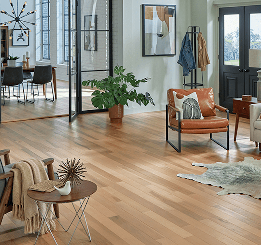 Somerset Character Plank Hickory Fawn 3 1/4" Solid Hardwood Flooring - Hardwood Flooring available at Alpine Outlets in Denver
