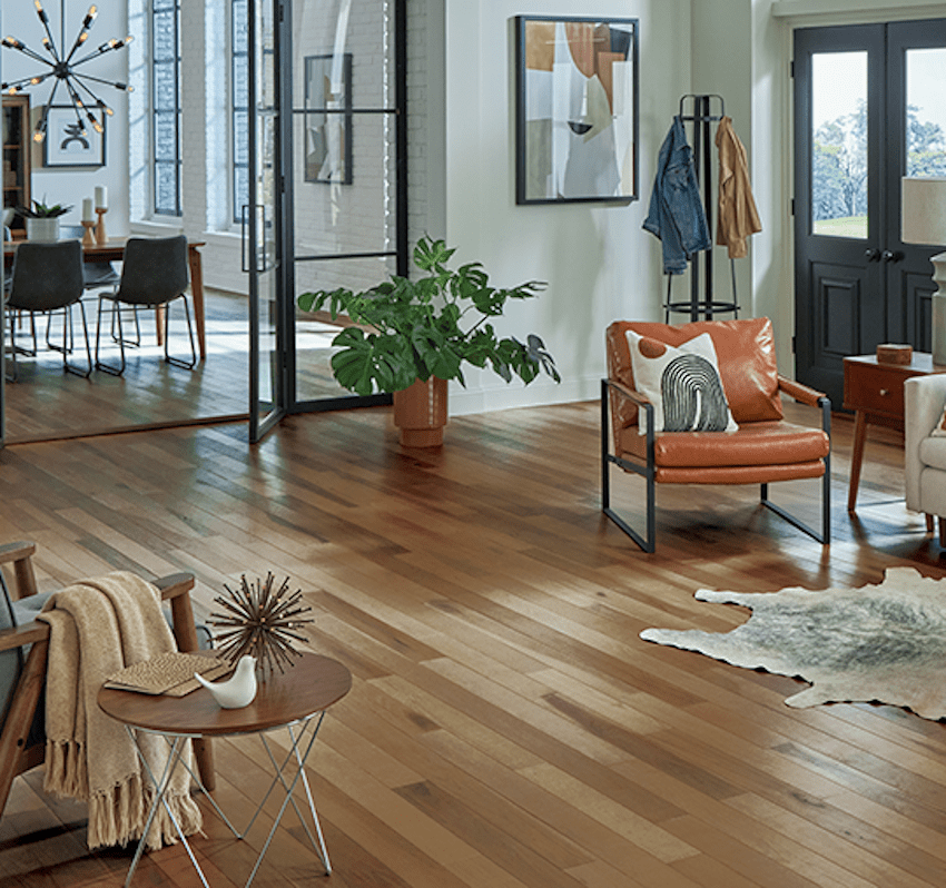 Somerset Character Plank Solid 3/4" Hickory Driftwood 3 1/4" Low Gloss - Hardwood Flooring available at Alpine Outlets in Denver