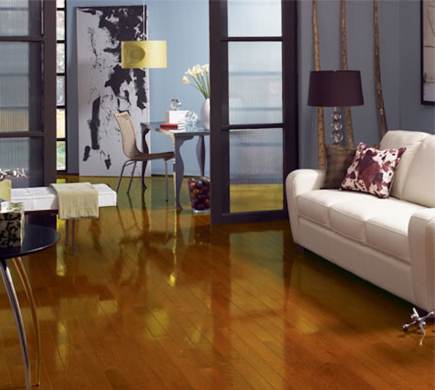 Somerset High Gloss Butterscotch Red Oak 2 1/4" Solid Hardwood Flooring - Hardwood Flooring available at Alpine Outlets in Denver