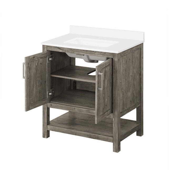 Style Selections Howell 30 Inch Single Sink Bathroom Vanity - 🟢 Bathroom Vanities available at Alpine Outlets in Denver