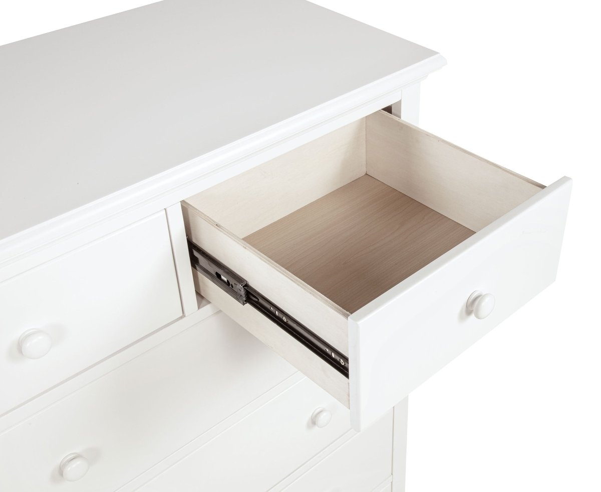 Sumerlin 6-Drawer Chest of Drawers in White - Chests available at Alpine Outlets in Denver