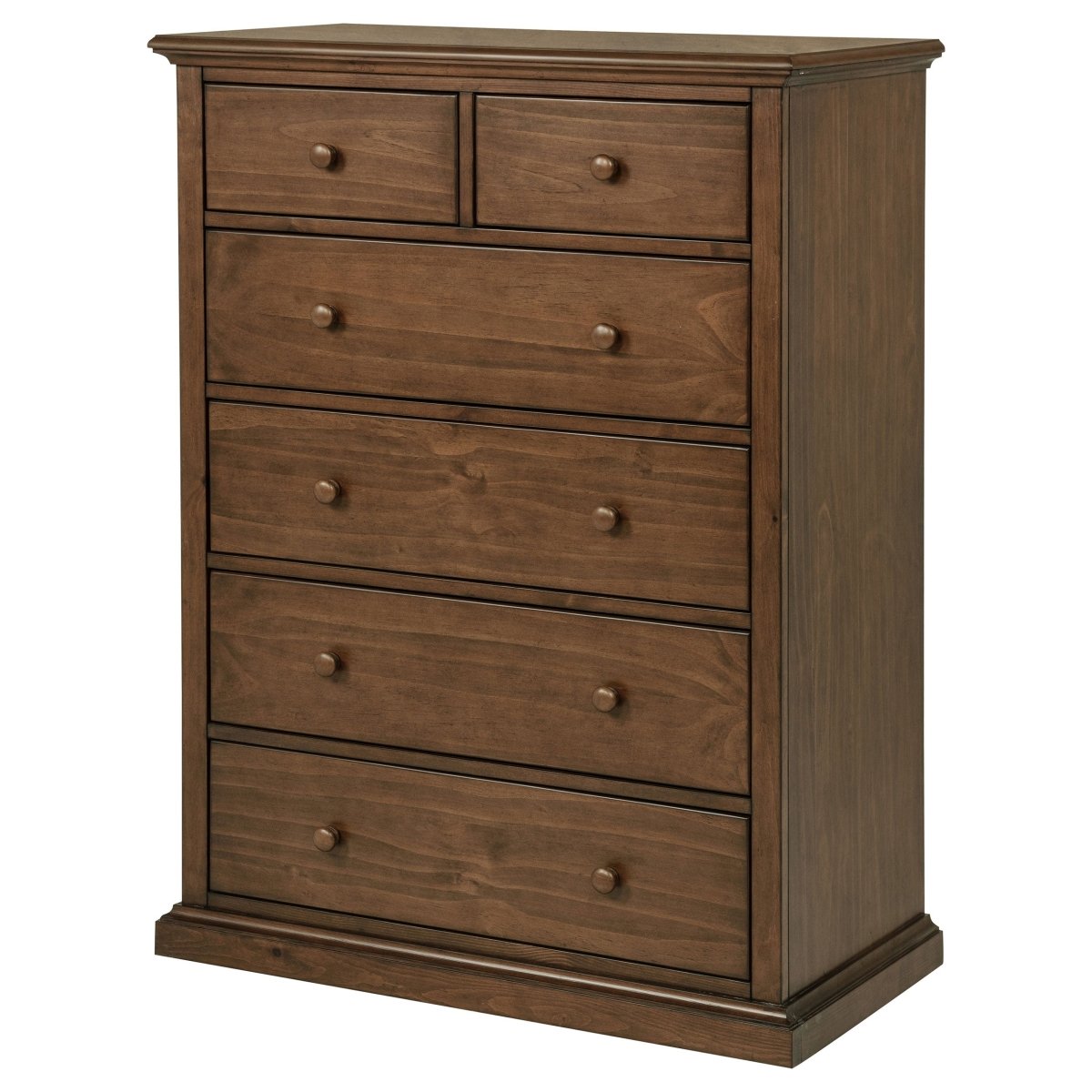 Sumerlin 6-Drawer Chest of Drawers, Medium Brown - Chests available at Alpine Outlets in Denver