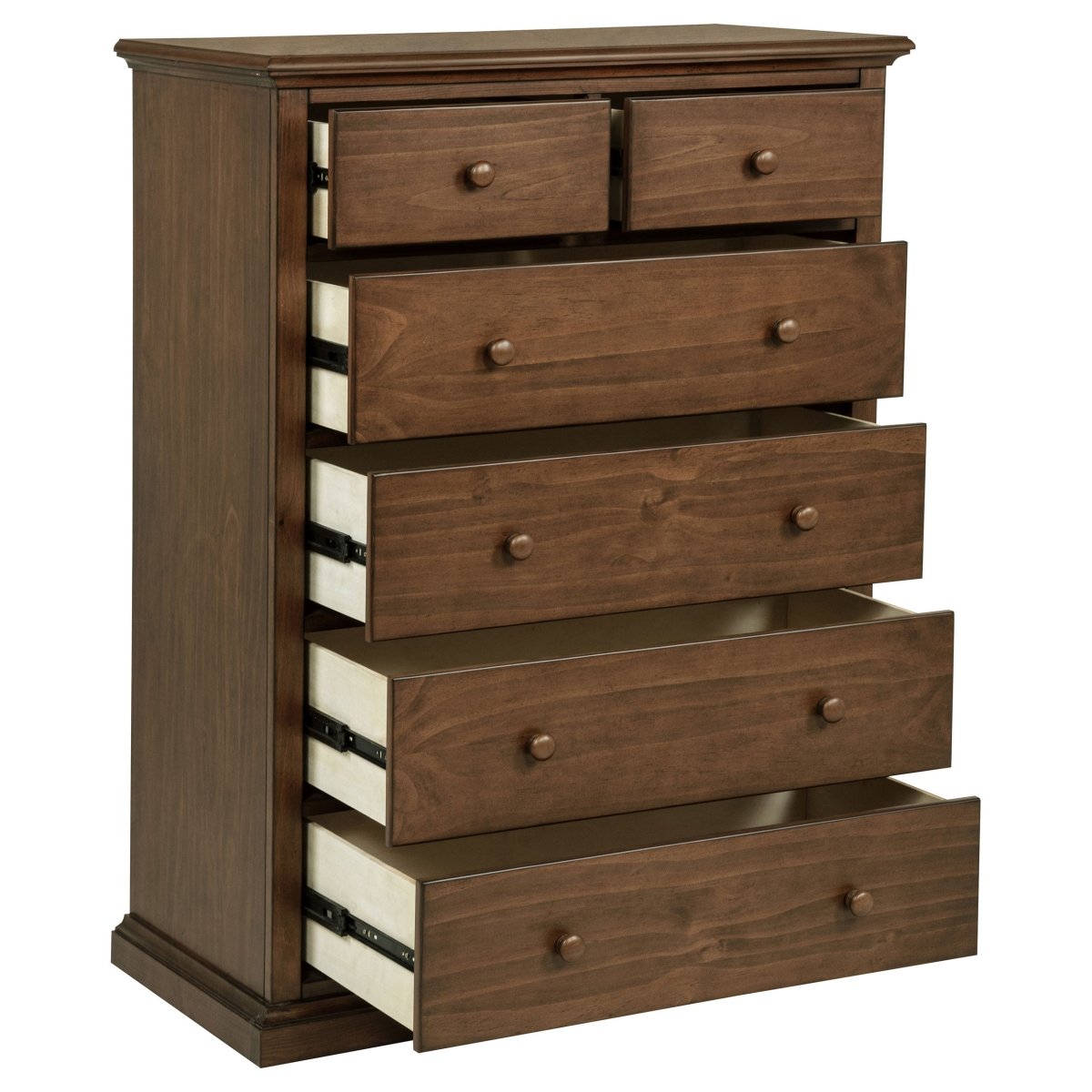 Sumerlin 6-Drawer Chest of Drawers, Medium Brown - Chests available at Alpine Outlets in Denver