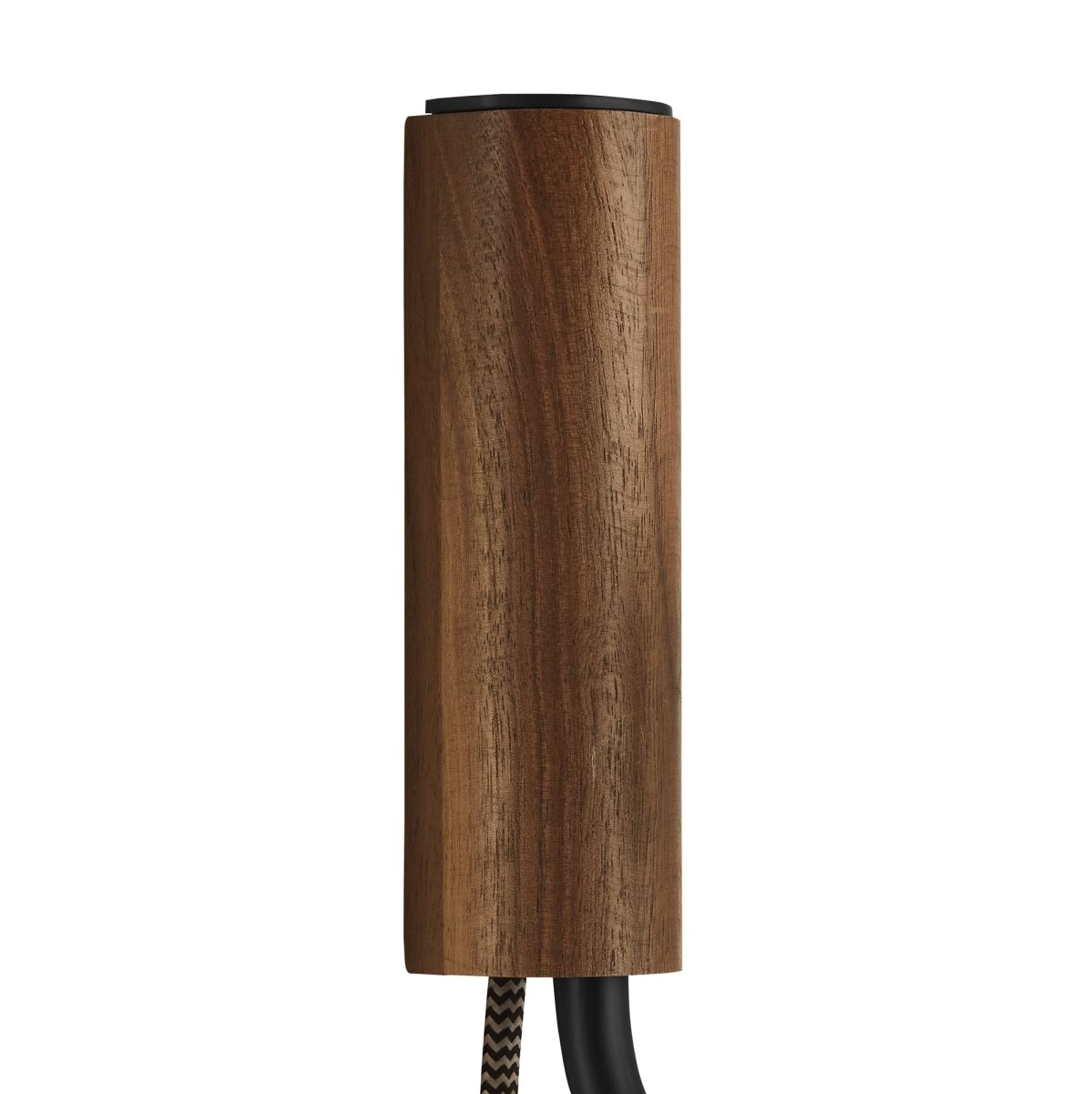 1-Light Swivel Wall Sconce with Fabric Shade – Walnut Black - Lighting - Alpine Outlets