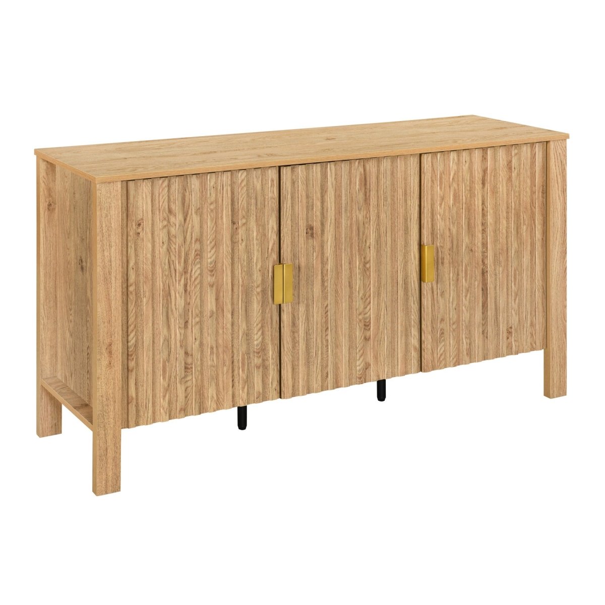 Thayer Natural Wood Top Buffet Sideboard - Sideboards available at Alpine Outlets in Denver