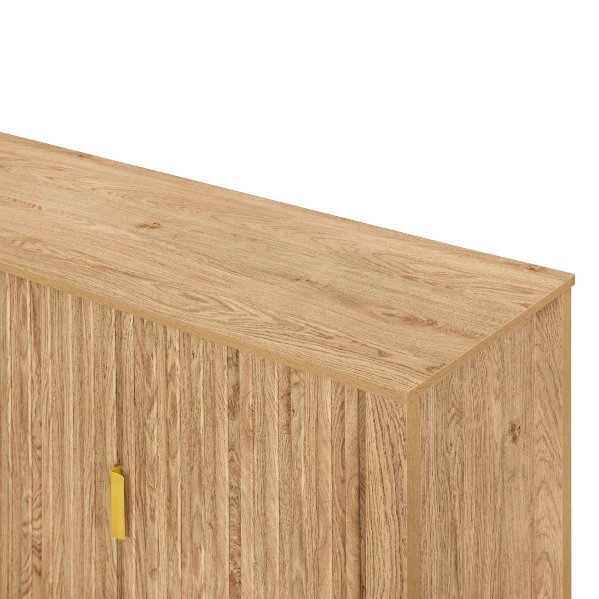Thayer Natural Wood Top Buffet Sideboard - Sideboards available at Alpine Outlets in Denver