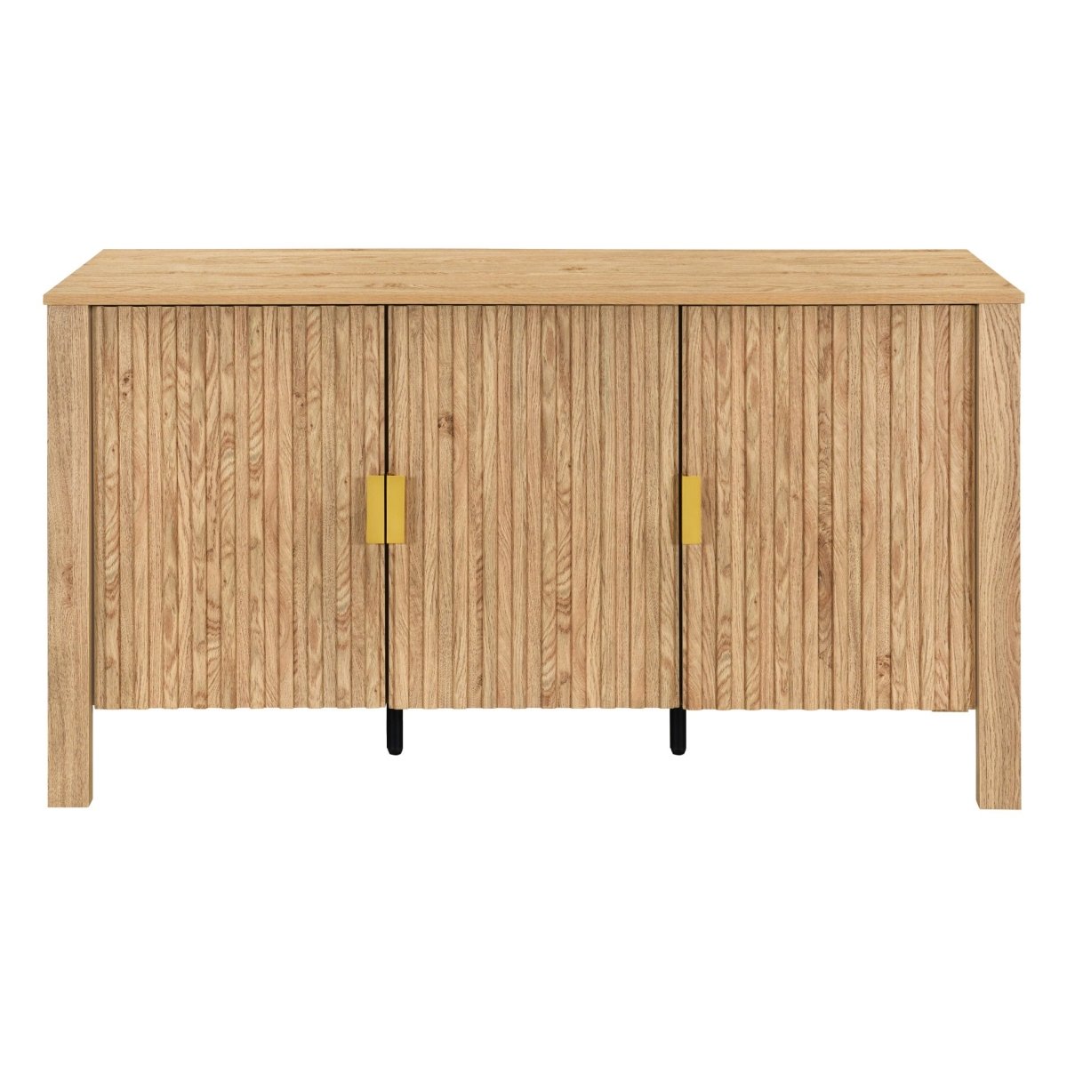 Thayer Natural Wood Top Buffet Sideboard - Sideboards available at Alpine Outlets in Denver
