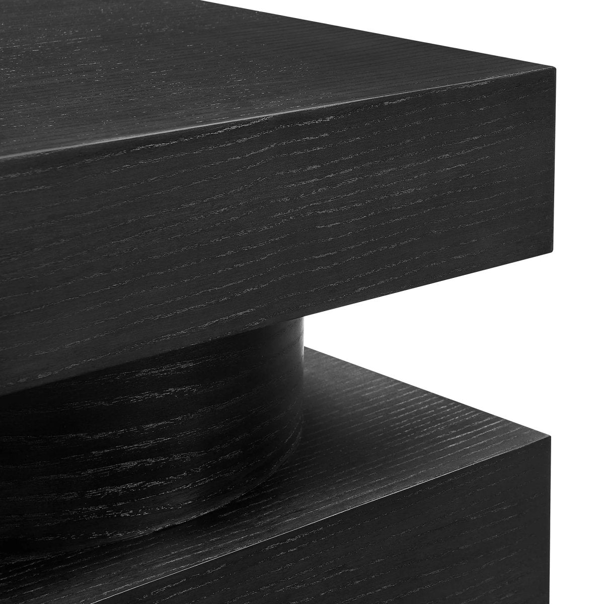 Totem Wood Side Table Stacked Design – 18 Inch Square - End & Side Tables available at Alpine Outlets in Denver