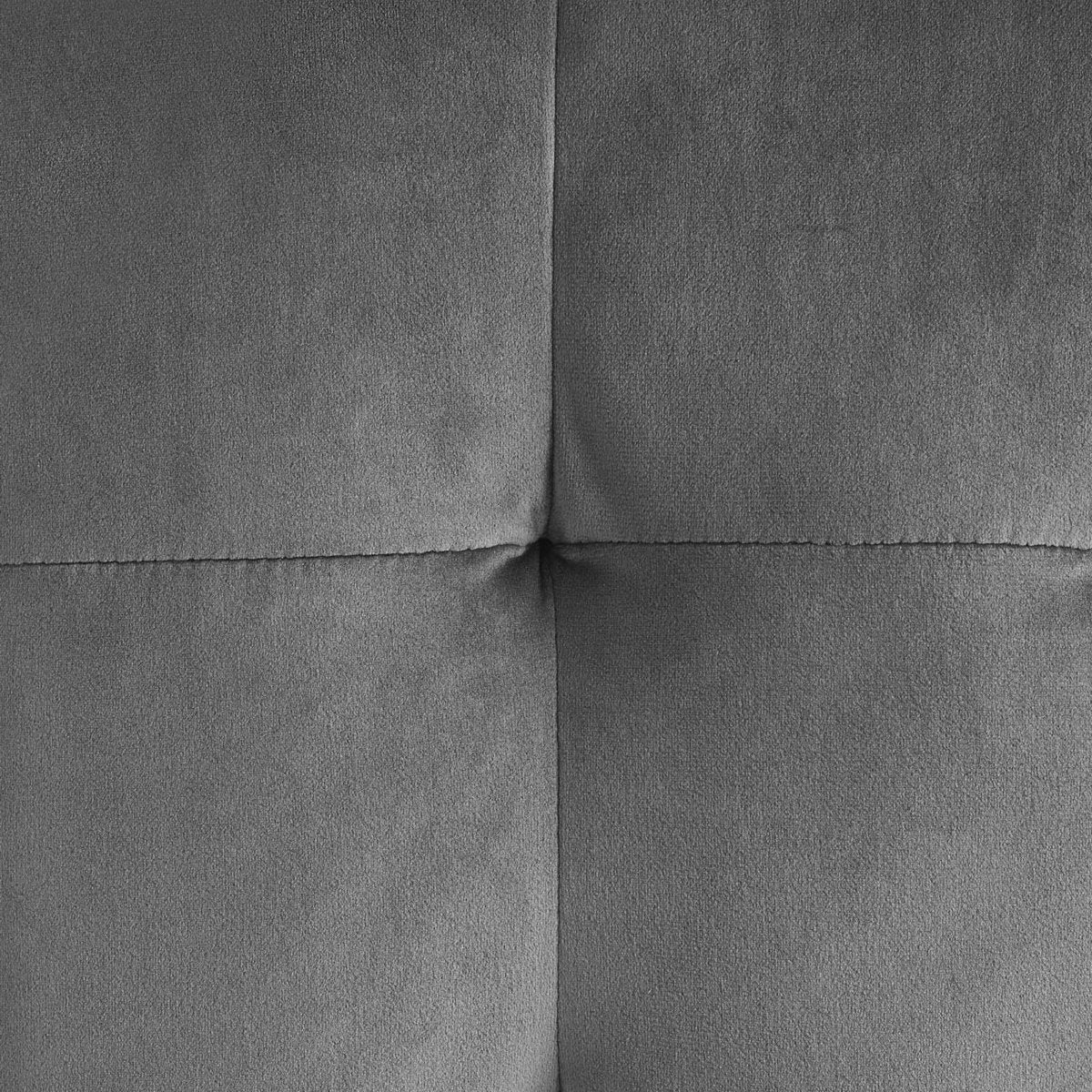 Tufted Cube Velvet Ottoman β 15 Inch Upholstered - Ottomans available at Alpine Outlets in Denver