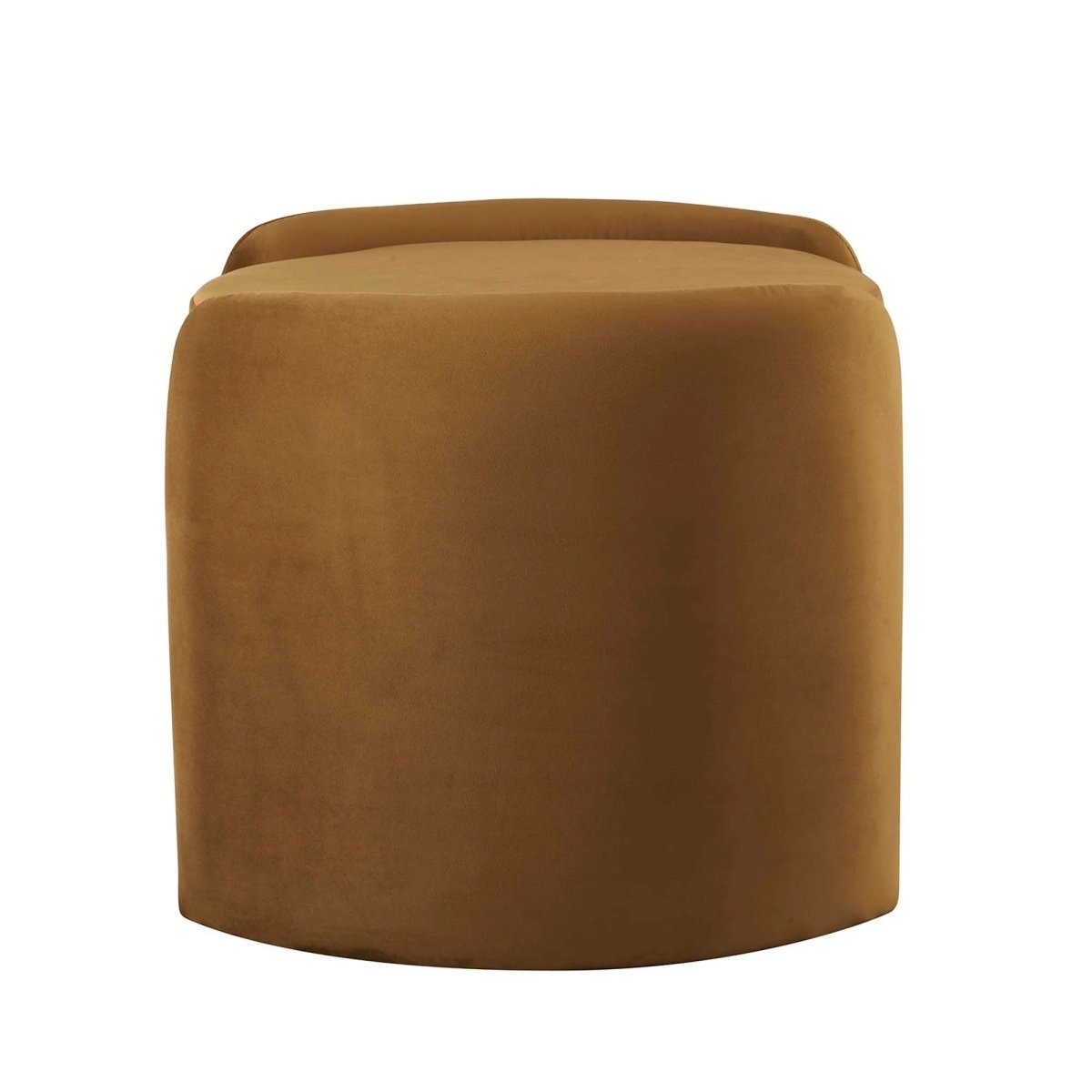 Velvet Storage Ottoman with Removable Lid – 28 Inch Upholstered - Ottomans available at Alpine Outlets in Denver