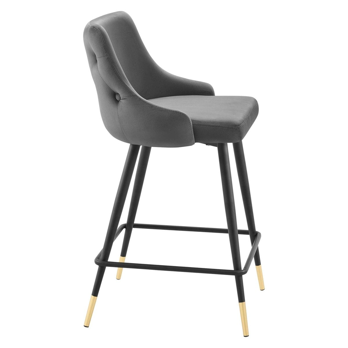 Vintage Glam Performance Velvet Counter Stool - Stools available at Alpine Outlets in Denver