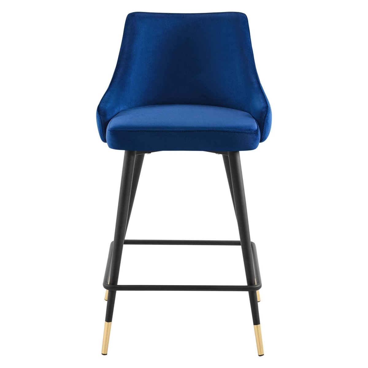Vintage Glam Performance Velvet Counter Stool - Stools available at Alpine Outlets in Denver