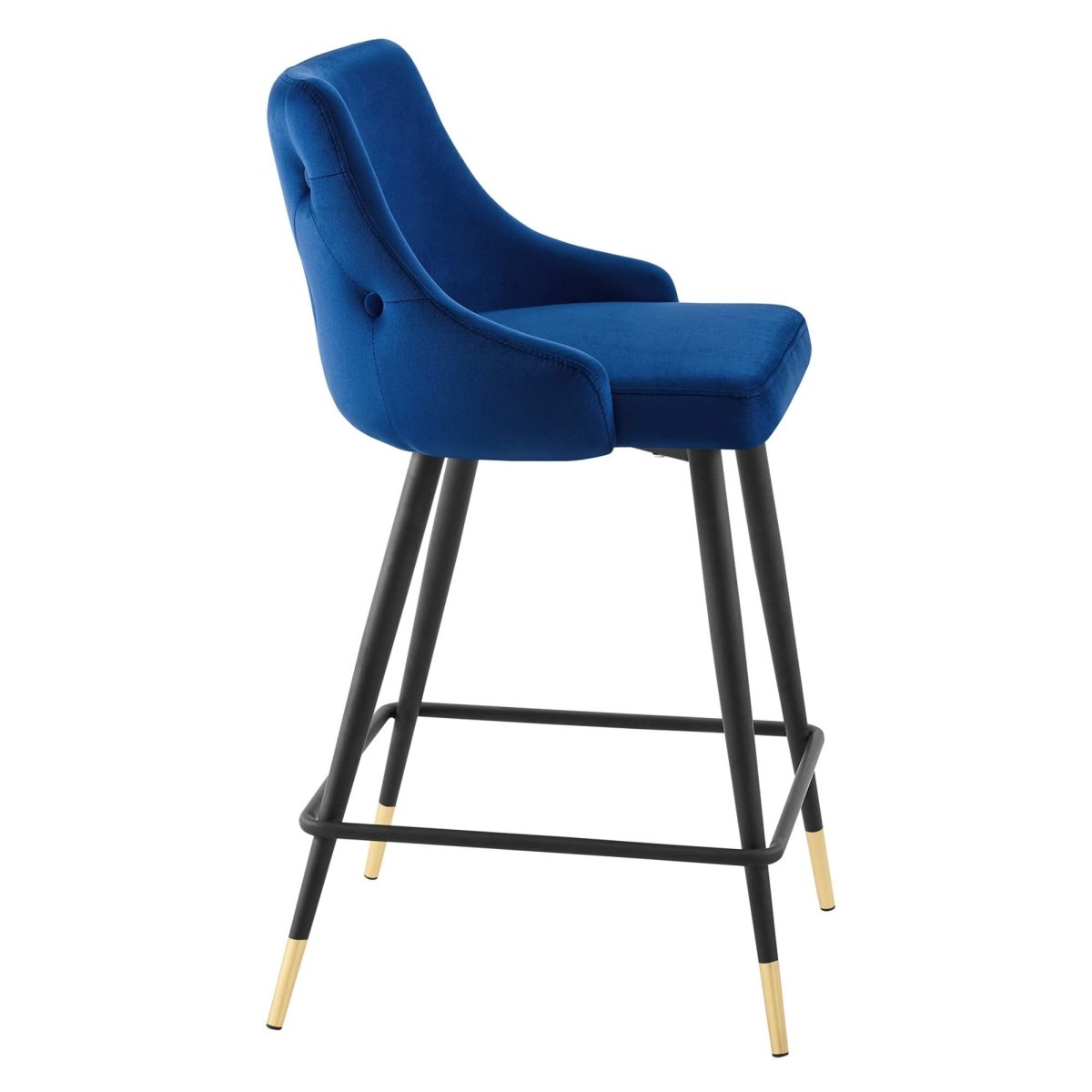 Vintage Glam Performance Velvet Counter Stool - Stools available at Alpine Outlets in Denver