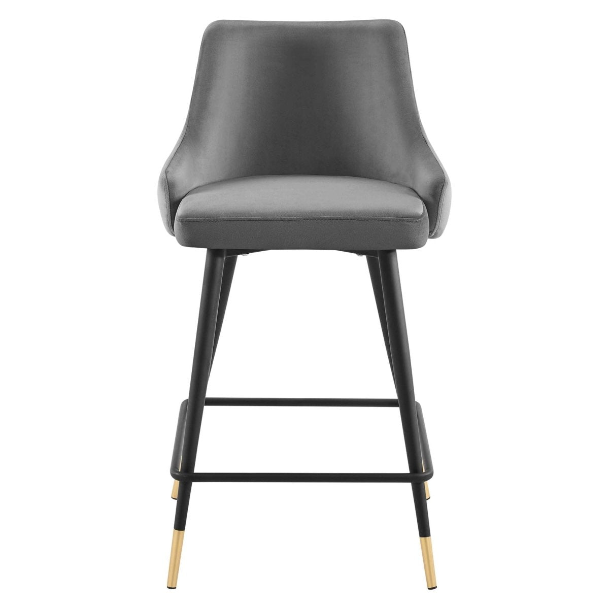 Vintage Glam Performance Velvet Counter Stool - Stools available at Alpine Outlets in Denver