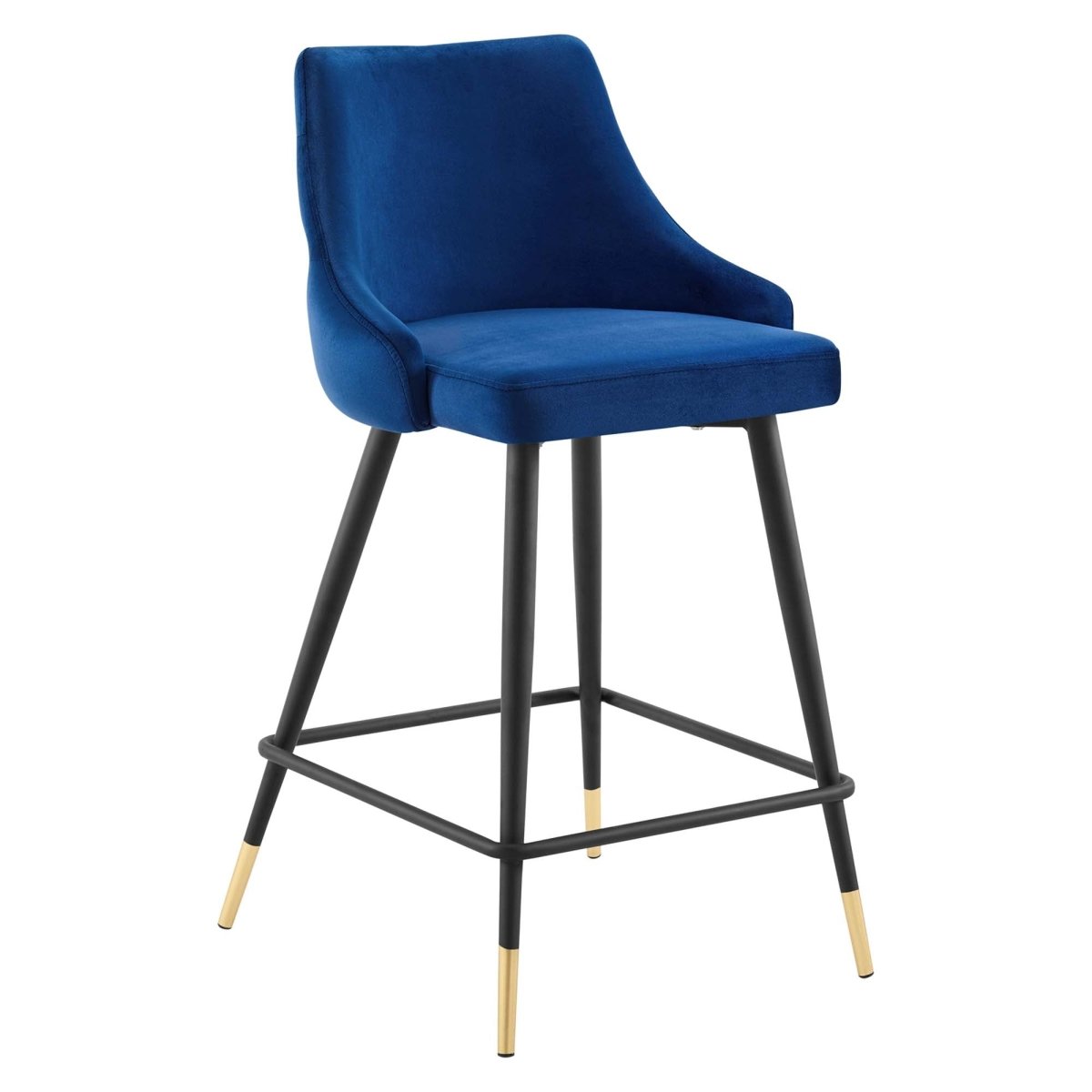 Vintage Glam Performance Velvet Counter Stool - Stools available at Alpine Outlets in Denver