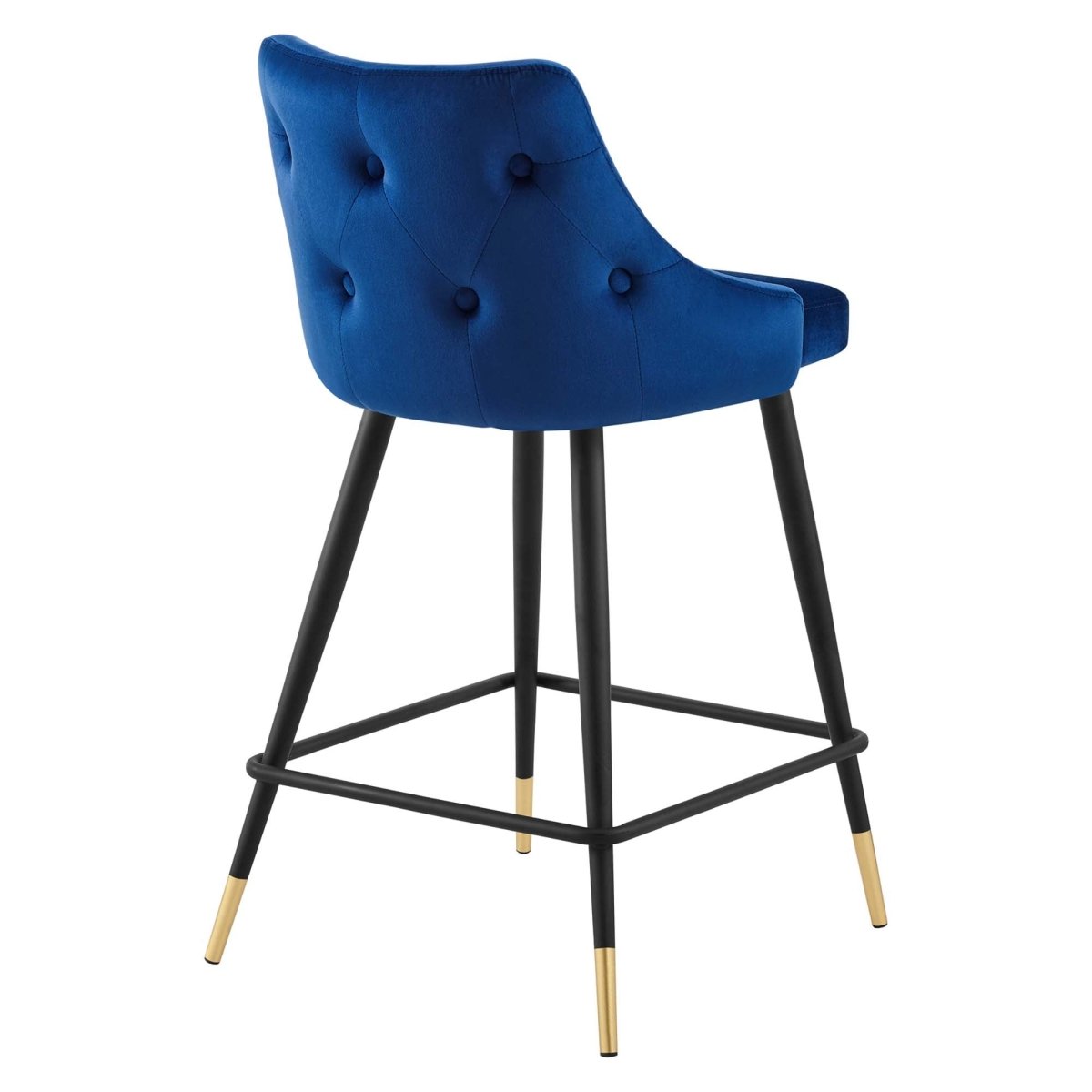 Vintage Glam Performance Velvet Counter Stool - Stools available at Alpine Outlets in Denver