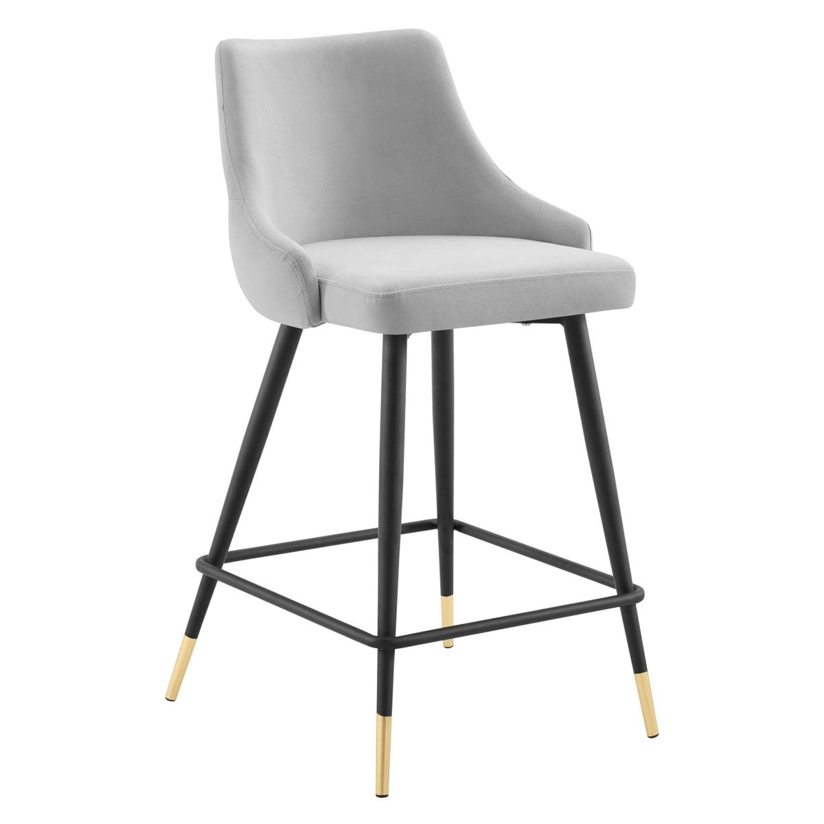 Vintage Glam Performance Velvet Counter Stool - Stools available at Alpine Outlets in Denver