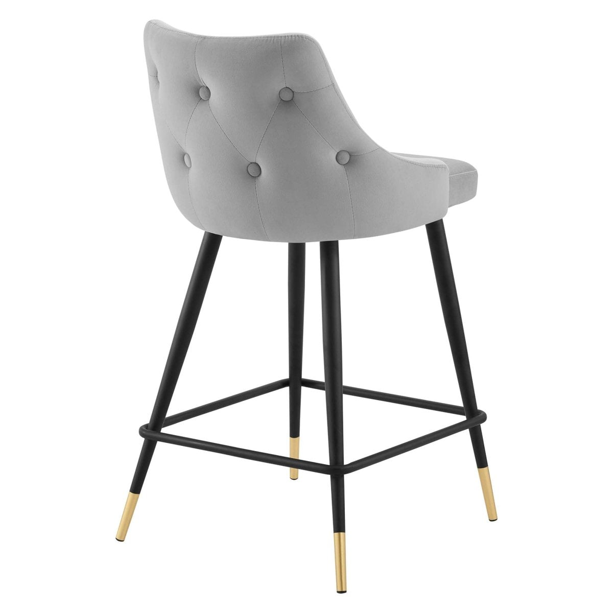 Vintage Glam Performance Velvet Counter Stool - Stools available at Alpine Outlets in Denver