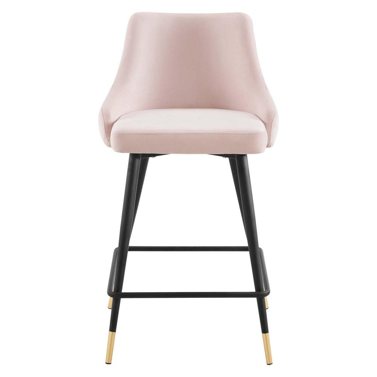 Vintage Glam Performance Velvet Counter Stool - Stools available at Alpine Outlets in Denver