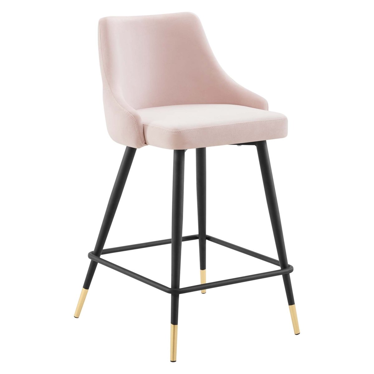 Vintage Glam Performance Velvet Counter Stool - Stools available at Alpine Outlets in Denver