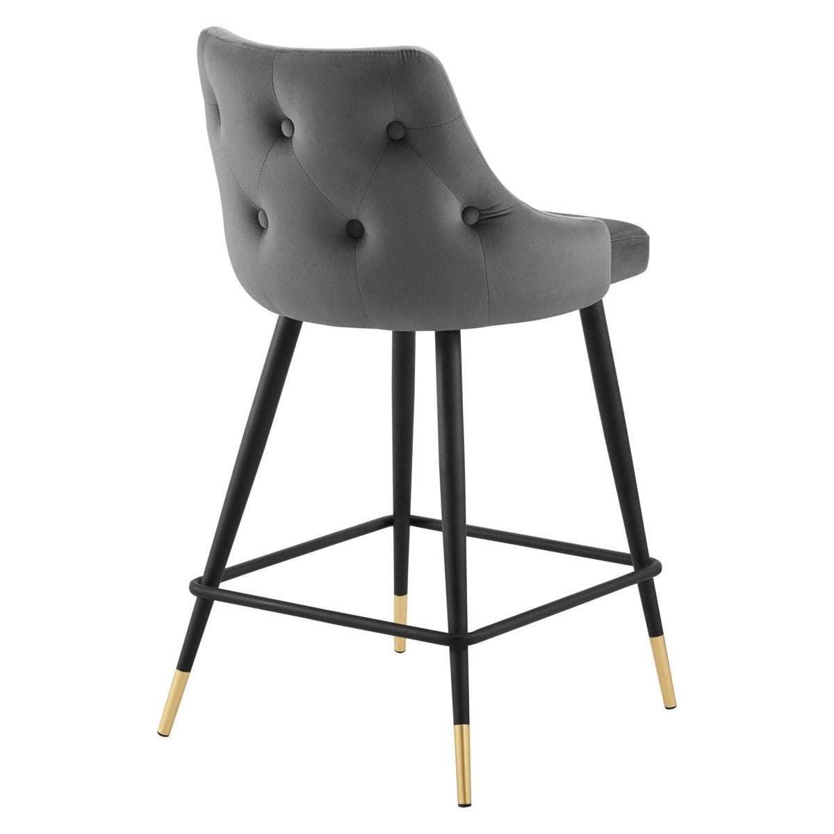 Vintage Glam Performance Velvet Counter Stool - Stools available at Alpine Outlets in Denver