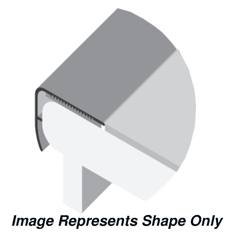 78.7-Inch Mohawk Performance Accessories Vinyl Stair Nose, Ellis Stair Molding