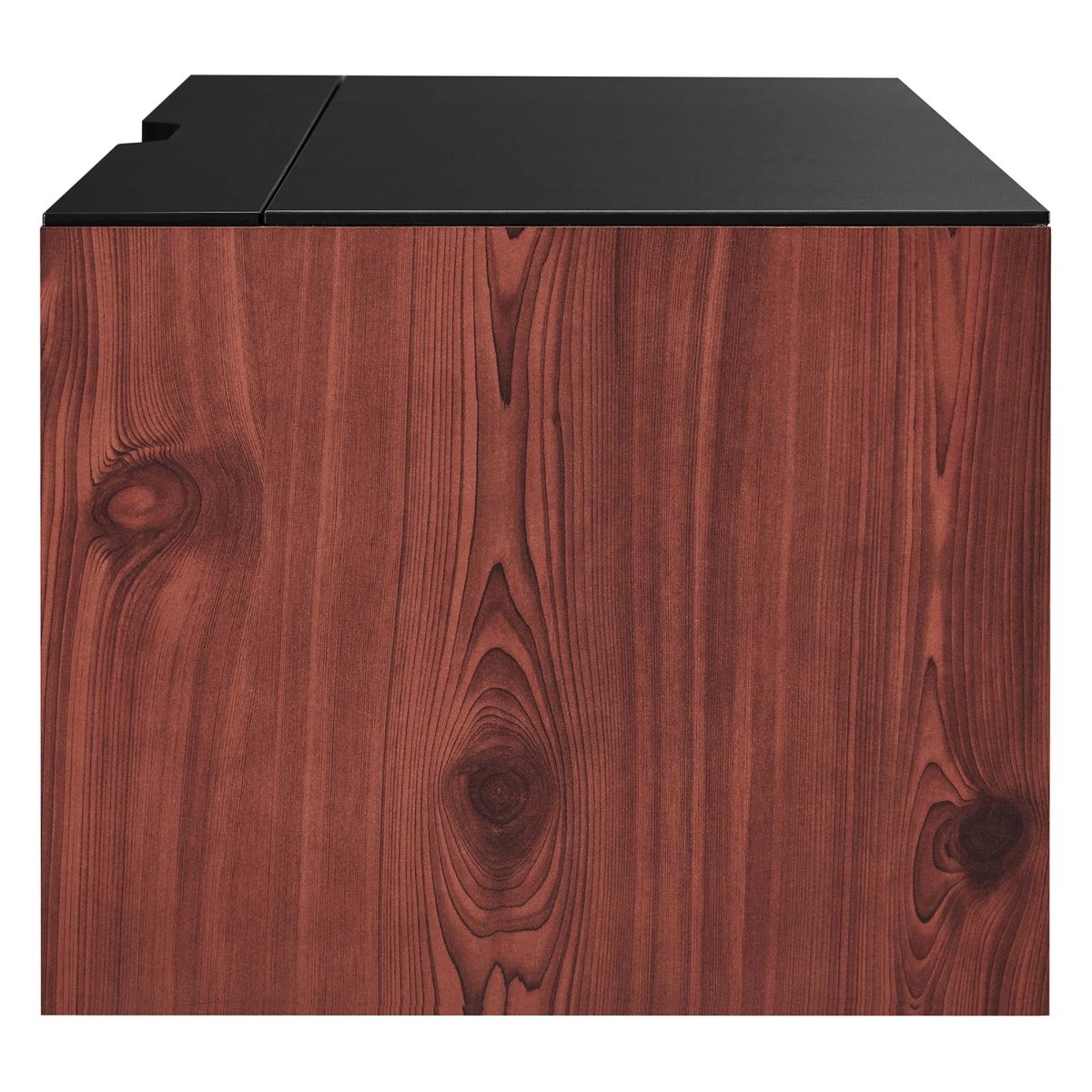 49" Wall-Mount Office Desk β Black Cherry - Workspace - Alpine Outlets