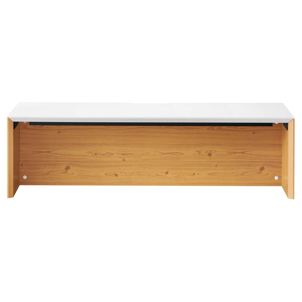 49" Wall-Mount Office Desk β White Natural - Workspace - Alpine Outlets
