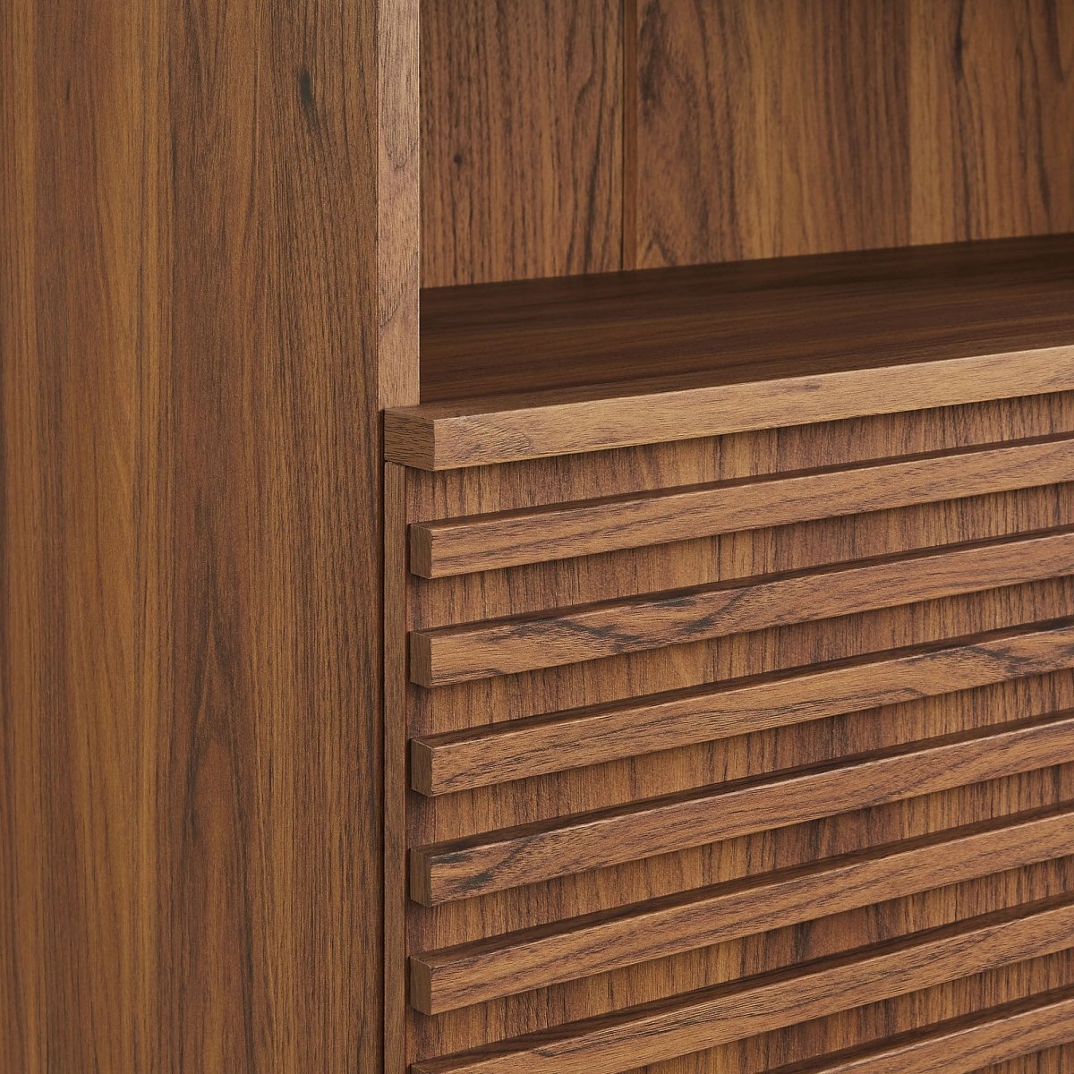 Walnut Freestanding Bathroom Storage Cabinet - Bathroom Fixtures - Alpine Outlets