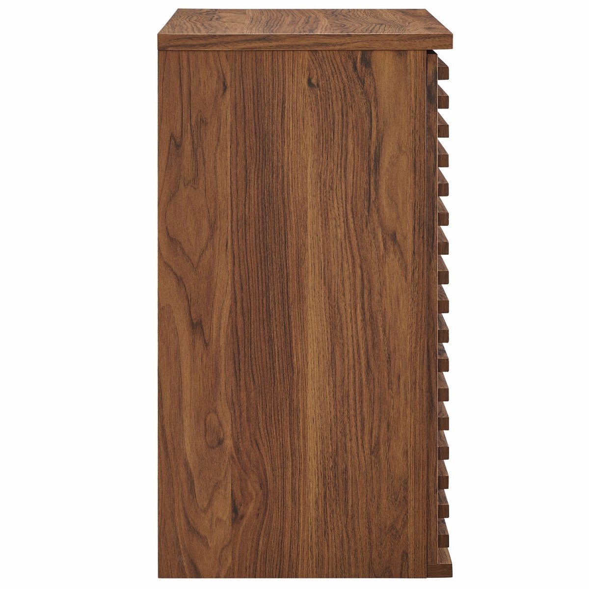 Walnut Wall Mounted Bathroom Storage Cabinet - Bathroom Fixtures - Alpine Outlets