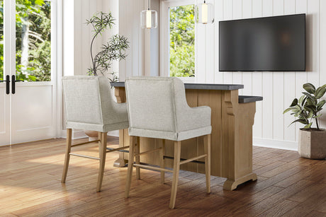 Tarrington - Bar Cement Top - Cashew