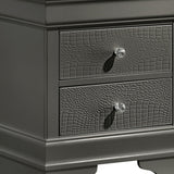 Blaze - 2 Drawer Modern Nightstand