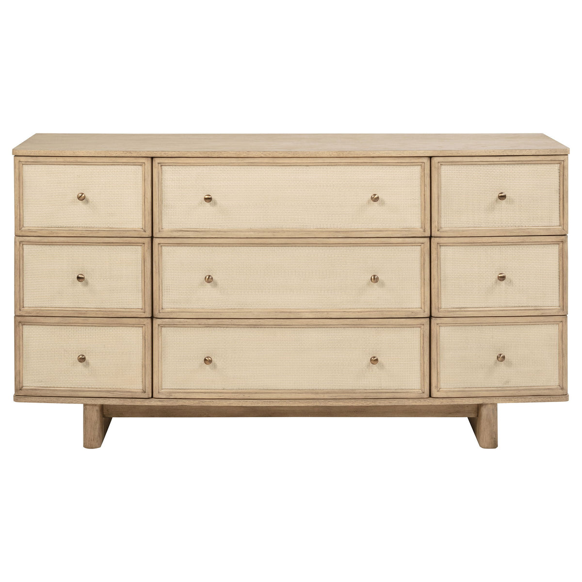 Kimpton - 9 Drawer Dresser Cabinet - Beige