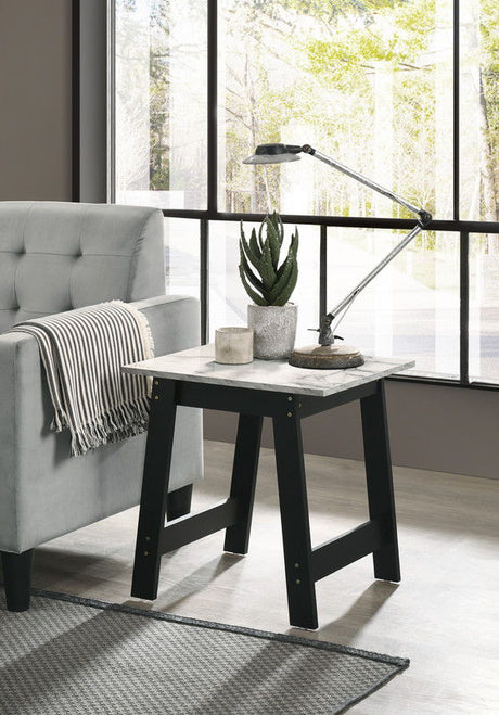 Hale - Velvet Armchairs And End Table Living Room (Set of 3) - 3 Piece Living Room Sets - Alpine Outlets