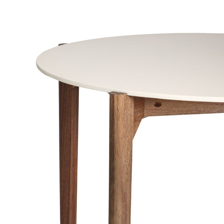 Cove - Eucalyptus & Rope 5-Piece Outdoor Dining Set - Brown & Almond milk