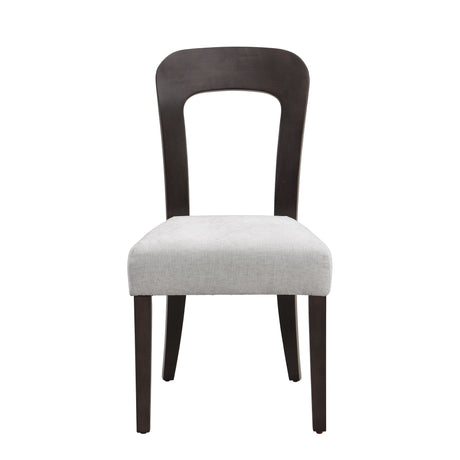 Upholstered Dining Chairs (Set of 2) - Gray