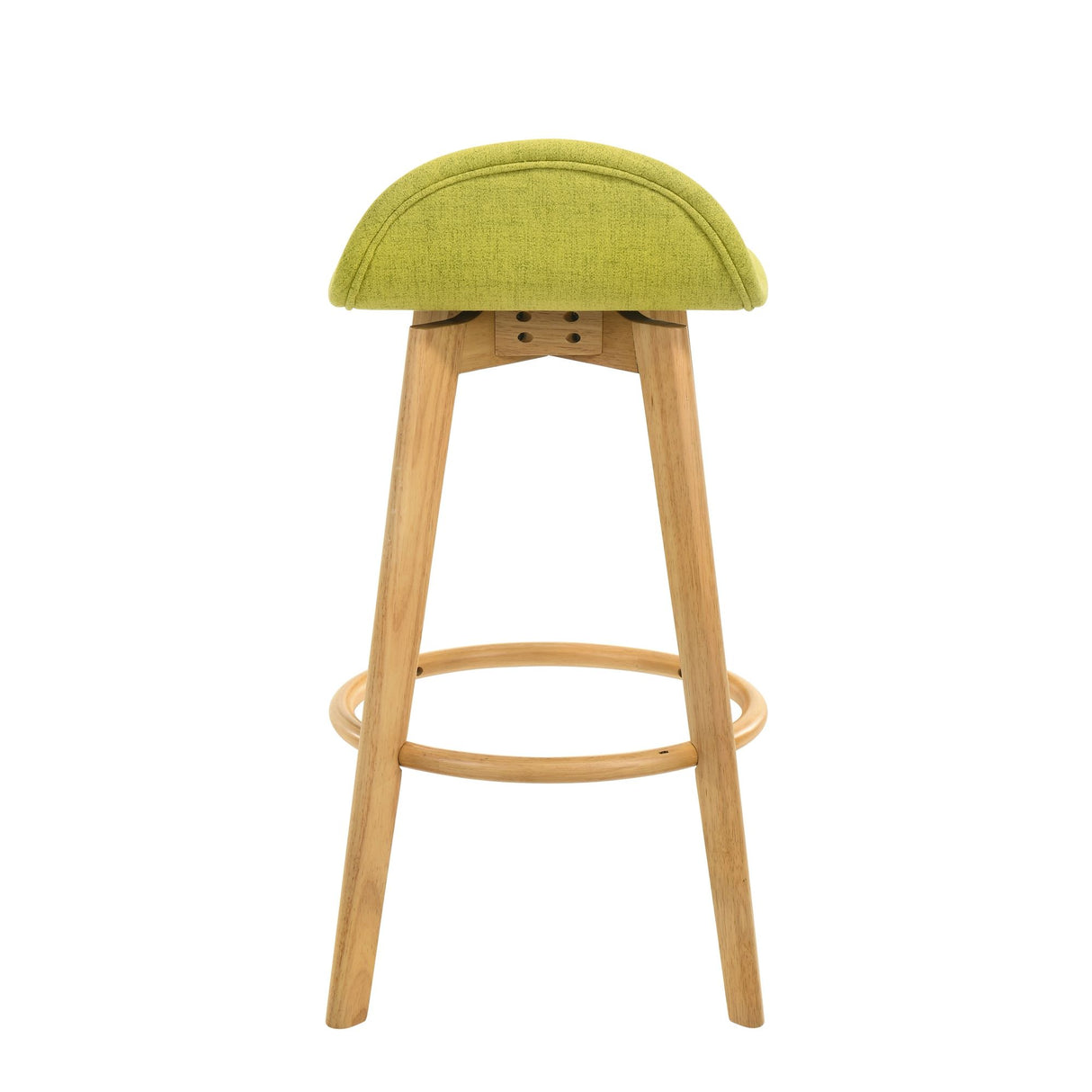 Vera - Upholstered Wood Counter Height Barstool