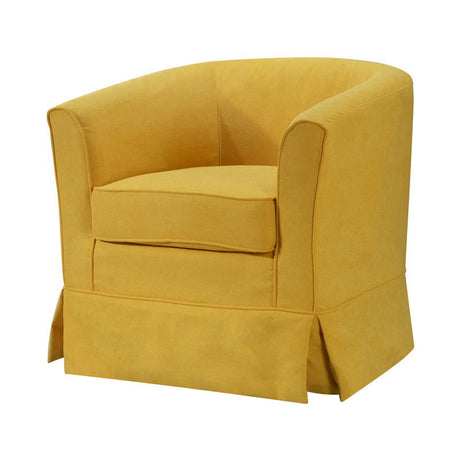 Tucker - Woven Fabric Swivel Barrel Chair - Swivel Chairs - Alpine Outlets