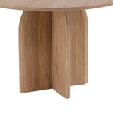 Casey - Round Dining Table - Light Brown