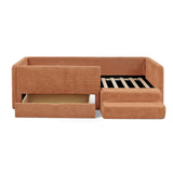 Safe Kids Bed With Guardrails And Storage