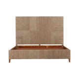 Lisbon - King Bed - Light Brown