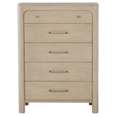 Flores - 5 Drawer Chest - Mango Color