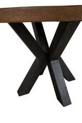 Bridgerton - Dining Table - Light Brown / Black