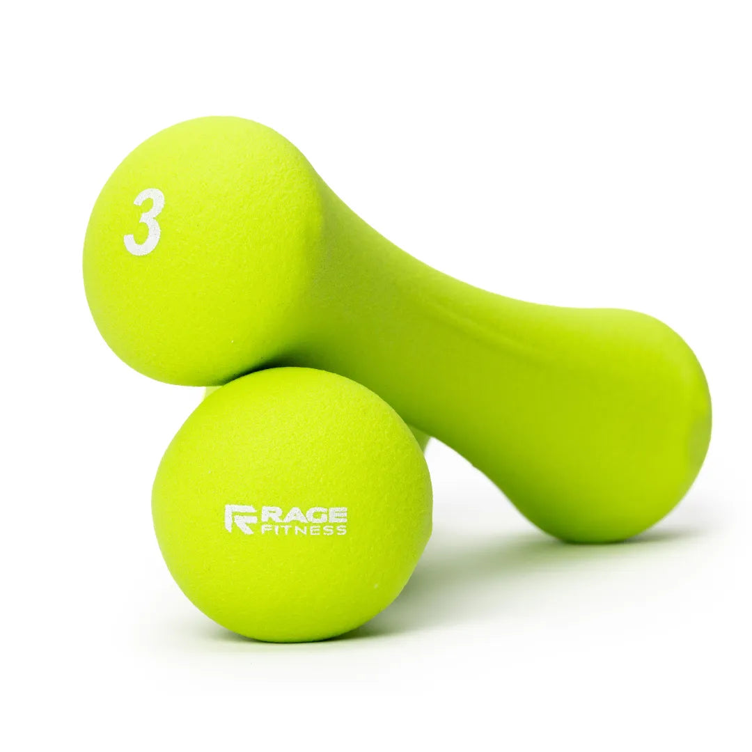 Rage Fitness 3 lb Hand Weights - Pair primary