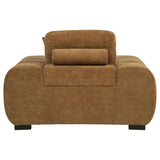 Plather - Accent Chair - Amber