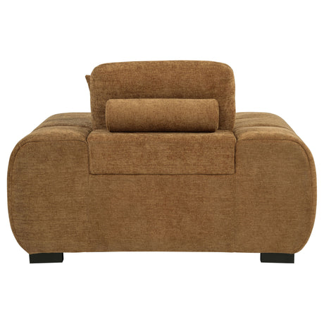 Plather - Accent Chair - Amber