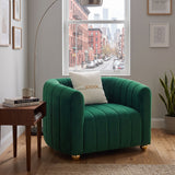Single Sofa With High Resilience Foam